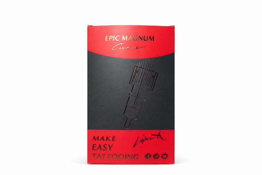 Epic Magnum Curved Cartridge Needles für Schattierungen und gleichmäßige Flächen beim Tätowieren.
