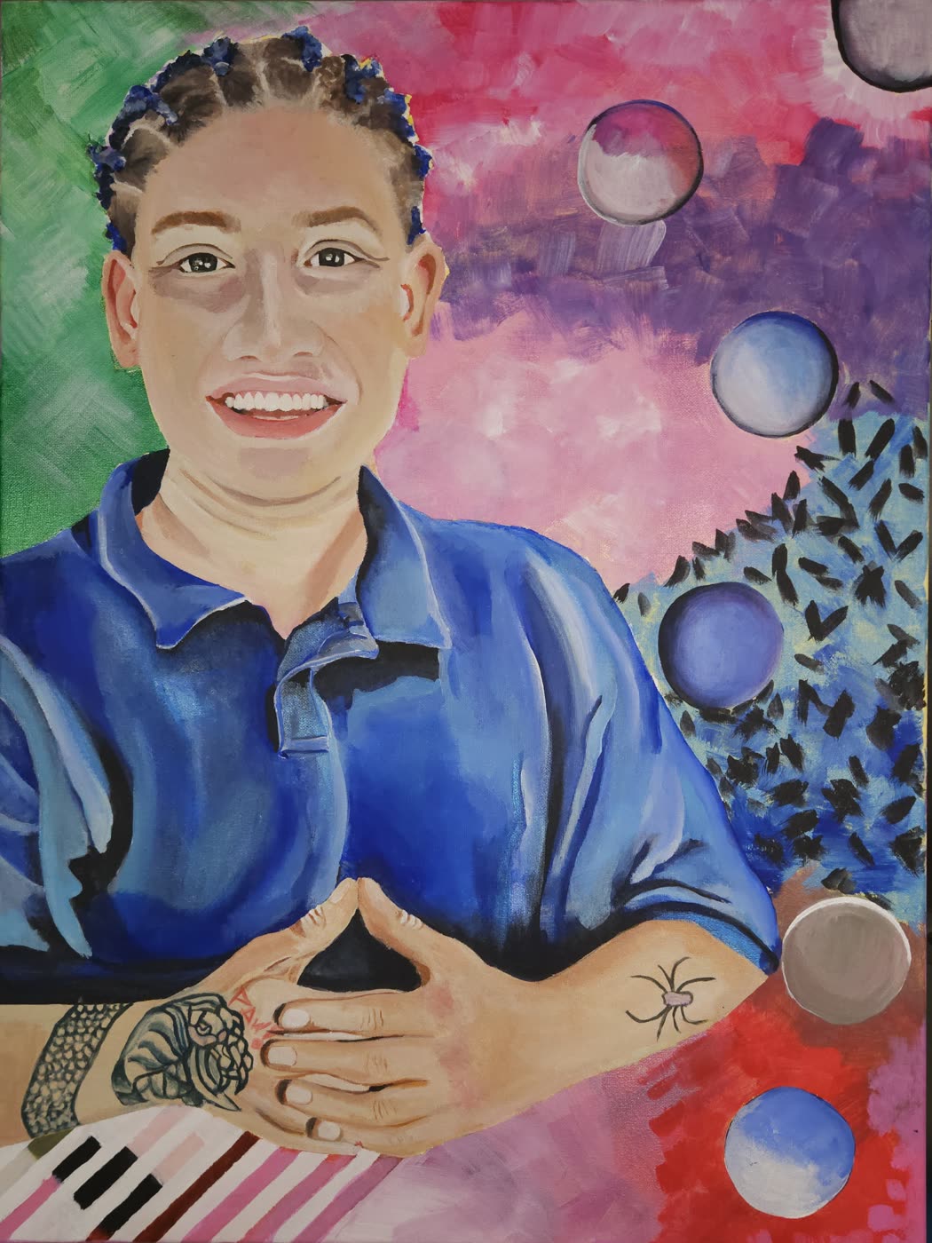 Portrait mit Raum